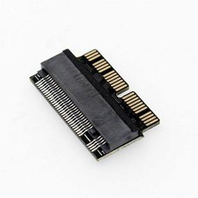 img 1 attached to 🔌 QIVYNSRY Карта адаптера M.2 NVME SSD для MacBook Air 11“ A1465 13” A1466 (середина 2013-2017), MacBook Pro 13“ A1502 15" A1398 (конец 2013 - середина 2015), Mac Pro ME253 MD878 - Карта-конвертер обновления