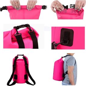 img 2 attached to 🦁 MR LION Floating Waterproof Dry Bag - Ultimate Gear Protection for Outdoor Adventure: Kayaking, Rafting, Boating, Swimming, Camping, Hiking, Fishing, Beach - Includes Waterproof Phone Case