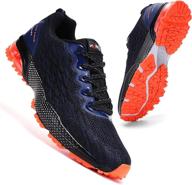 puwan reflective running training athletic men's shoes and athletic логотип