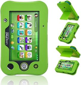 img 4 attached to 📱 ACdream Green Leather Tablet Case for LeapPad Ultimate - Perfect Fit for LeapPad ACdream Kids Learning Tablet (2017 Release)