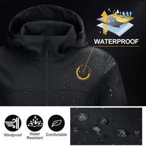 img 3 attached to 🧥 Ultimate Protection with CAMEL CROWN Waterproof Lightweight Winbreaker Women's Clothing