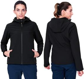 img 1 attached to 🧥 Ultimate Protection with CAMEL CROWN Waterproof Lightweight Winbreaker Women's Clothing