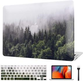 img 4 attached to Forest Laptop Case for MacBook Pro 13 inch (A2159/A1706/A1708/A1989) with Keyboard Cover & Screen Protector (Release 2016/2017/2018/2019) - Compatible and Stylish