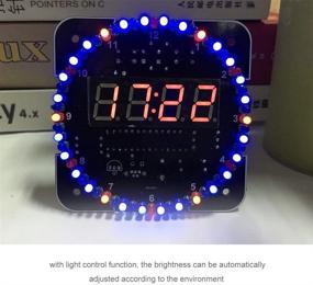 img 2 attached to Набор для сборки DIY цифровых светодиодных часов Wendry