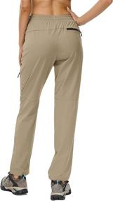 img 3 attached to Butrends Women's Hiking Cargo Pants: Quick Dry Capris with Zipper Pockets for Outdoor Adventures