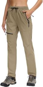 img 4 attached to Butrends Women's Hiking Cargo Pants: Quick Dry Capris with Zipper Pockets for Outdoor Adventures