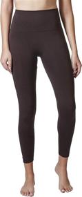 img 4 attached to Indero High Waist Yoga Fleece Leggings for Women - Warm, Ultra Soft, Winter Thermal Pants (Sizes S/M, L/XL, 1X, 2X, 3X)