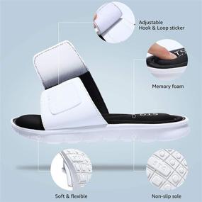 img 2 attached to STQ Women's Sandals: Unmatched Memory Relief for Women's Shoes and Athletics