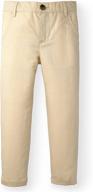 👖 dapper boys' linen pants by hope & henry: superior style and comfort logo