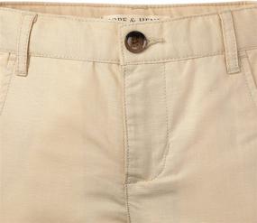 img 3 attached to 👖 Dapper Boys' Linen Pants by Hope & Henry: Superior Style and Comfort