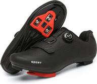 🚴 kimpuzar road bike mountain bike cycling shoes for women and men. compatible with spd/spd-sl cleat. ideal for riding shoe indoors or outdoors. logo