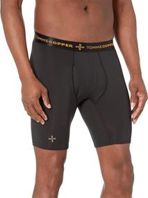 img 2 attached to Tommie Copper Men's Fly Compression Shorts