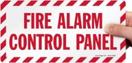 alarm control panel smartsign laminated logo