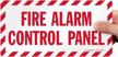 alarm control panel smartsign laminated logo