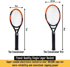 img 2 attached to 🪰 The Executioner Fly Killer: Powerful & Effective Mosquito Swatter Racket for Indoor & Outdoor Use - Over 50cm Long!