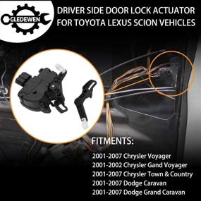 img 2 attached to High Quality Sliding Door Actuators for 2001-2007 Chrysler & Dodge Vehicles - Replaces OEM Part Numbers 4717960AC, 4717961AB, 4717961AA