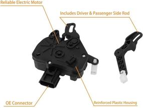 img 1 attached to High Quality Sliding Door Actuators for 2001-2007 Chrysler & Dodge Vehicles - Replaces OEM Part Numbers 4717960AC, 4717961AB, 4717961AA