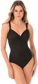 img 4 attached to Miraclesuit Womens Razzle Underwire Swimsuit Women's Clothing for Swimsuits & Cover Ups