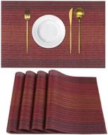 enhance your dining experience with homaxy placemats dining table set логотип