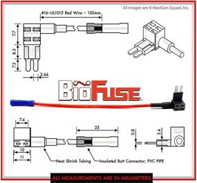 img 1 attached to 🚗 BioFuse 12V Micro2 APT ATR 30-Piece Automotive Car Fuse Kit: (15) Add-a-Circuit Fuse Tap Adapters, (15) 15A Micro2 Blade Fuses + Fuse Puller