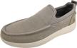 rugged shark comfort comfort feel sock fit men's shoes and loafers & slip-ons logo
