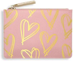 img 4 attached to Katie Loxton Metallic Leather Zippered Women's Handbags & Wallets and Wallets