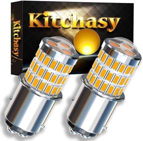 img 4 attached to Kitchasy 1157 7528 2357 2057 BAY15D Светодиодные автомобильные лампы