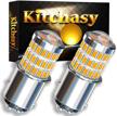 kitchasy 1157 7528 2357 2057 bay15d led car bulbs logo