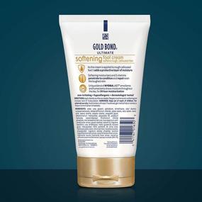 img 3 attached to 👣 Gold Bond Ultimate Softening Foot Cream: Shea Butter for Smooth, Soft Feet | 4 oz.