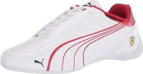 img 4 attached to PUMA Men's Black Rosso Corsa Sneakers: Stylish Shoes and Fashion Must-Haves