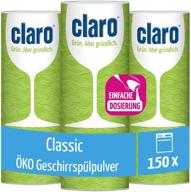 classic biodegradable dishwasher detergent powder logo