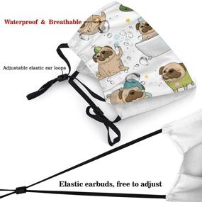 img 3 attached to Windproof Cartoon Blistering Washable Reusable Product