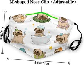 img 1 attached to Windproof Cartoon Blistering Washable Reusable Product