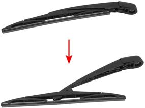 img 3 attached to AUTOHAUX Windshield Wiper Blade 305Mm Replacement Parts