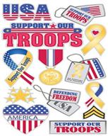 sticko 473565 stickers support troops logo