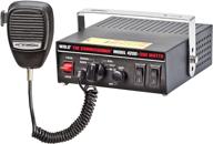 🚓 wolo 4200 commissioner electronic siren and p.a. system - 12 volt - unmatched police sounds logo