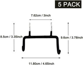 img 2 attached to Efficiently Organize and Display with Pegboard Holder Double Hanger Accessories