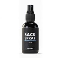 ballsy sack spray 2oz paraben free logo