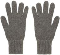 🧤 black one oxfords cashmere pure gloves: luxurious & warm handwear logo