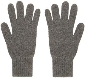 img 3 attached to 🧤 Black One Oxfords Cashmere Pure Gloves: Luxurious & Warm Handwear