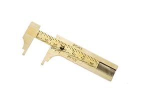 img 4 attached to 📏 SE 787BC Precision Brass Caliper - Accurate 2 1 Inch Measurements