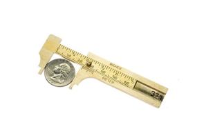 img 1 attached to 📏 SE 787BC Precision Brass Caliper - Accurate 2 1 Inch Measurements