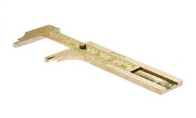 img 2 attached to 📏 SE 787BC Precision Brass Caliper - Accurate 2 1 Inch Measurements