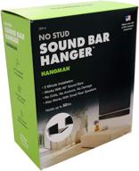 🔈 hangman sbh-6: no-stud soundbar hanger in sleek black - efficient, reliable mounting solution logo