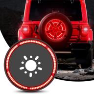 запасная стоп-сигнальная лампа nilight для jeep wrangler jk jku jl jlu 2018-2021: надежный третий стоп-сигнал с гарантией 2 года логотип