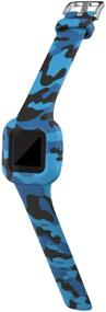 img 2 attached to 🦎 RuenTech Garmin Vivofit jr 3 Bands: Camouflage Silicone Replacement Wristbands for Kid's Vivofit jr. 3 Fitness Tracker (Camo-3pcs)
