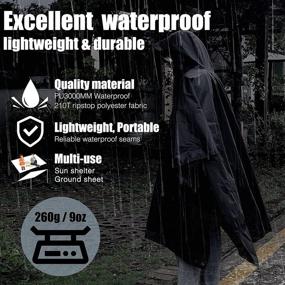 img 3 attached to Anyoo Waterproof Lightweight Reusable Activities Outdoor Recreation in Outdoor Clothing