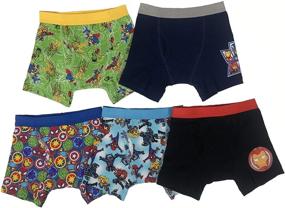 img 4 attached to Discover the Marvel Toddler Briefs - Unleash the Hero in Your Little Boy with MRVL Hero Boys' Clothing!