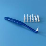 🦷 optimized interdental brush handle + 24 proxi tips for implants, bridges, orthodontics logo