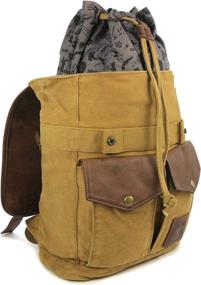 img 1 attached to Coop Walking Ricks Sheriff Backpack Brown Backpacks